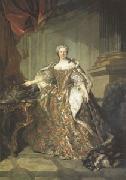 Louis Tocque, Marie Leczinska Queen of France wife of Louis XV (mk05)